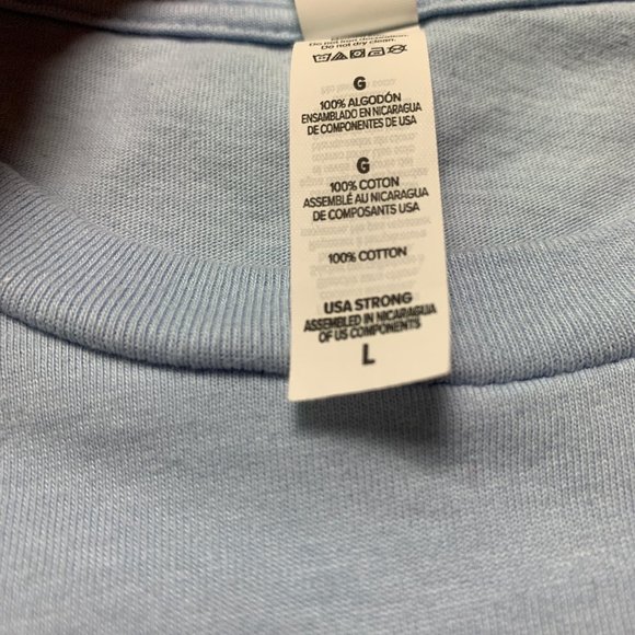 Star Wars Shirt Mens Size Large Luke Darth Vader Blue Short Sleeve Graphic Tee - Picture 5 of 7